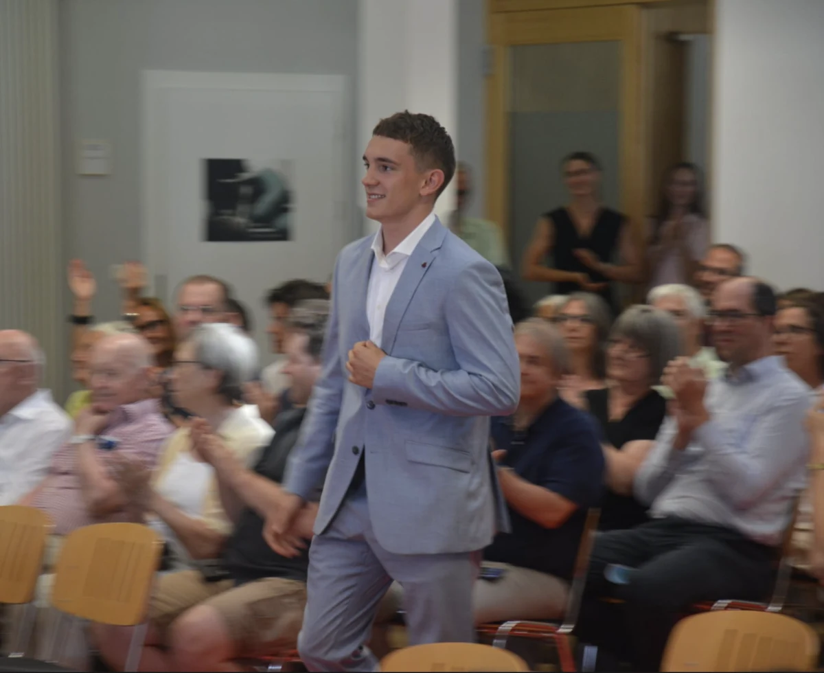 Paul Kobelke bei einer Veranstaltung, dein Ansprechpartner bei Cleverstack